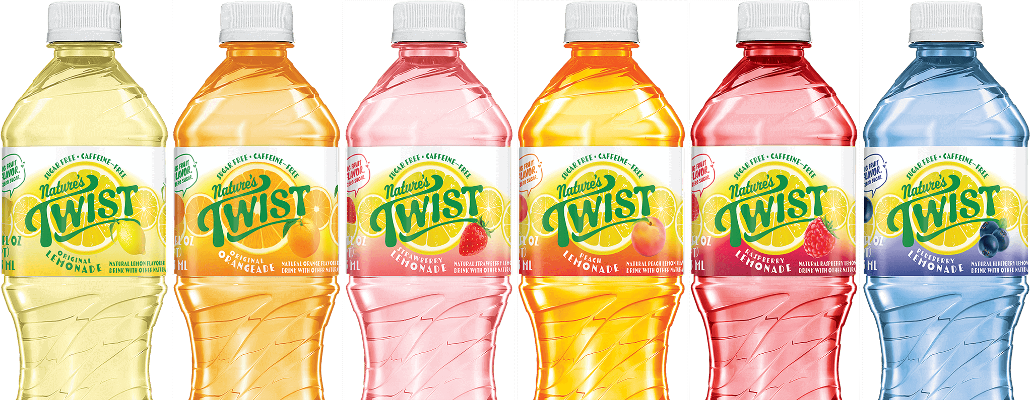 Nature's Twist Lemonade Bottles